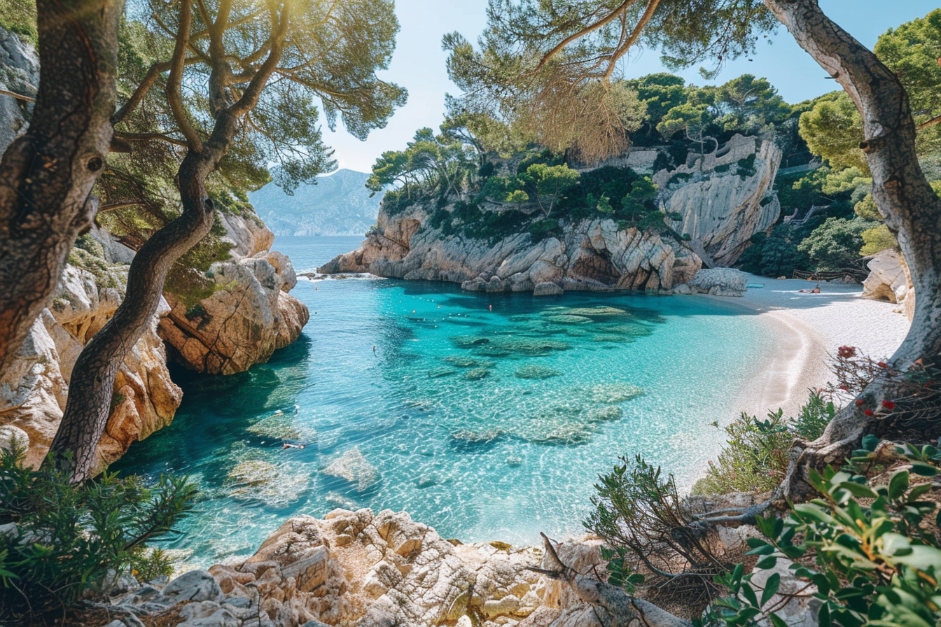 Découvrez cette magnifique crique secrète sur la Côte d’Azur, un véritable joyau loin des foules