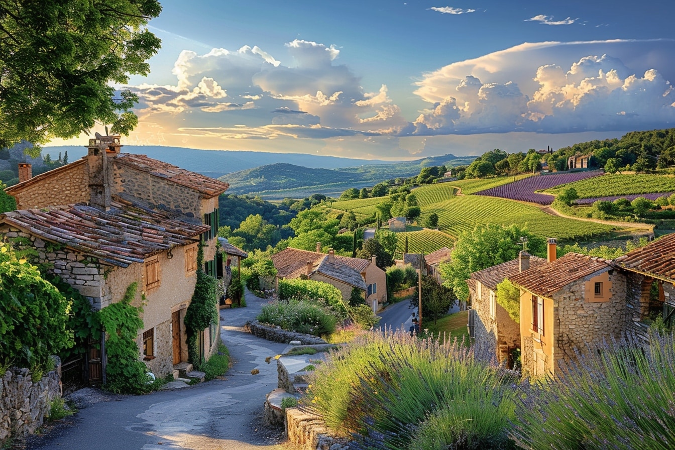 Découvrez Tourtour, le village perché qui vous offre un panorama époustouflant de la Provence