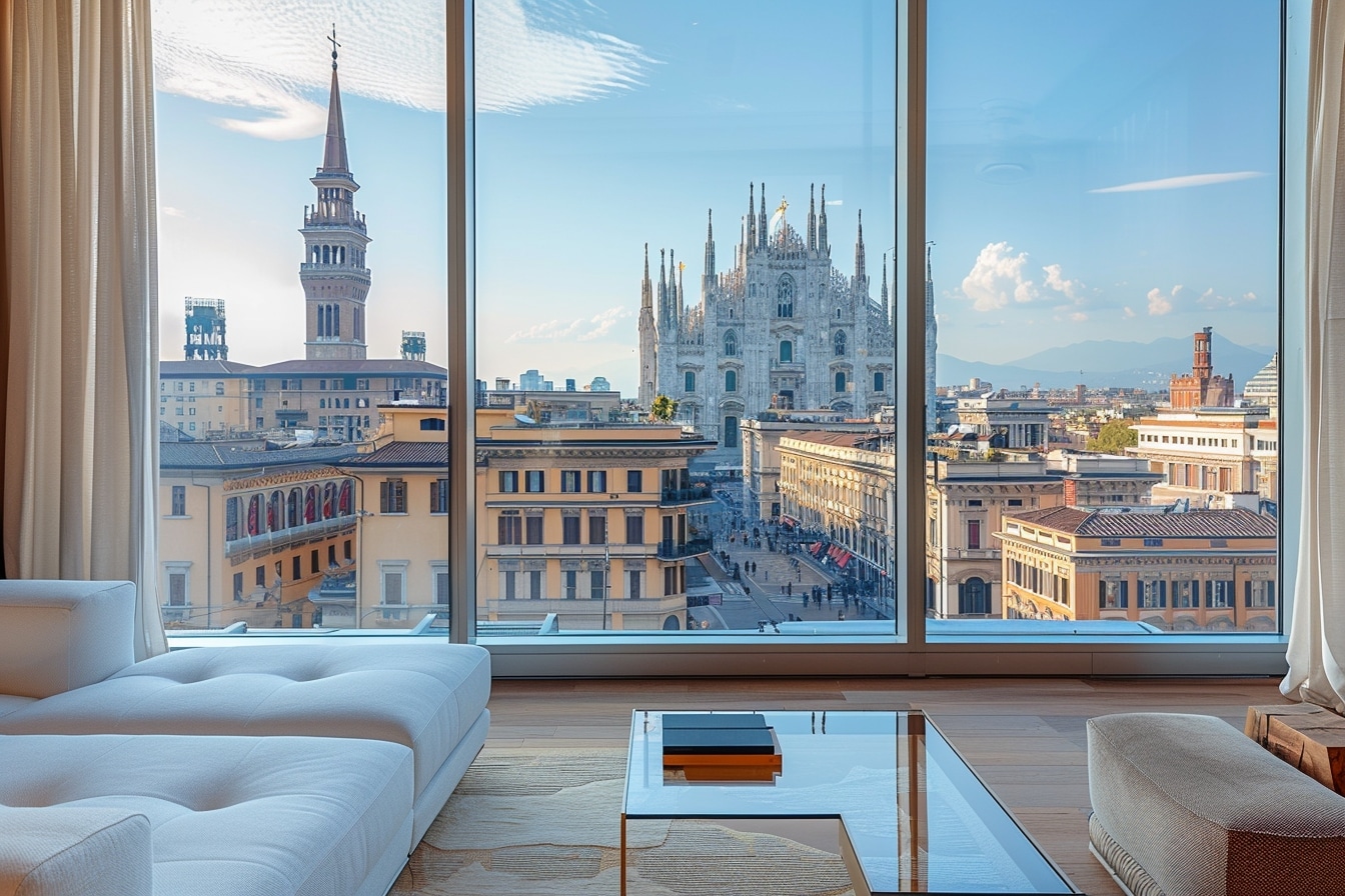 Voici les 5 Airbnb de luxe à Milan qui offrent une vue imprenable sur le Duomo : préparez-vous pour un séjour enchanteur