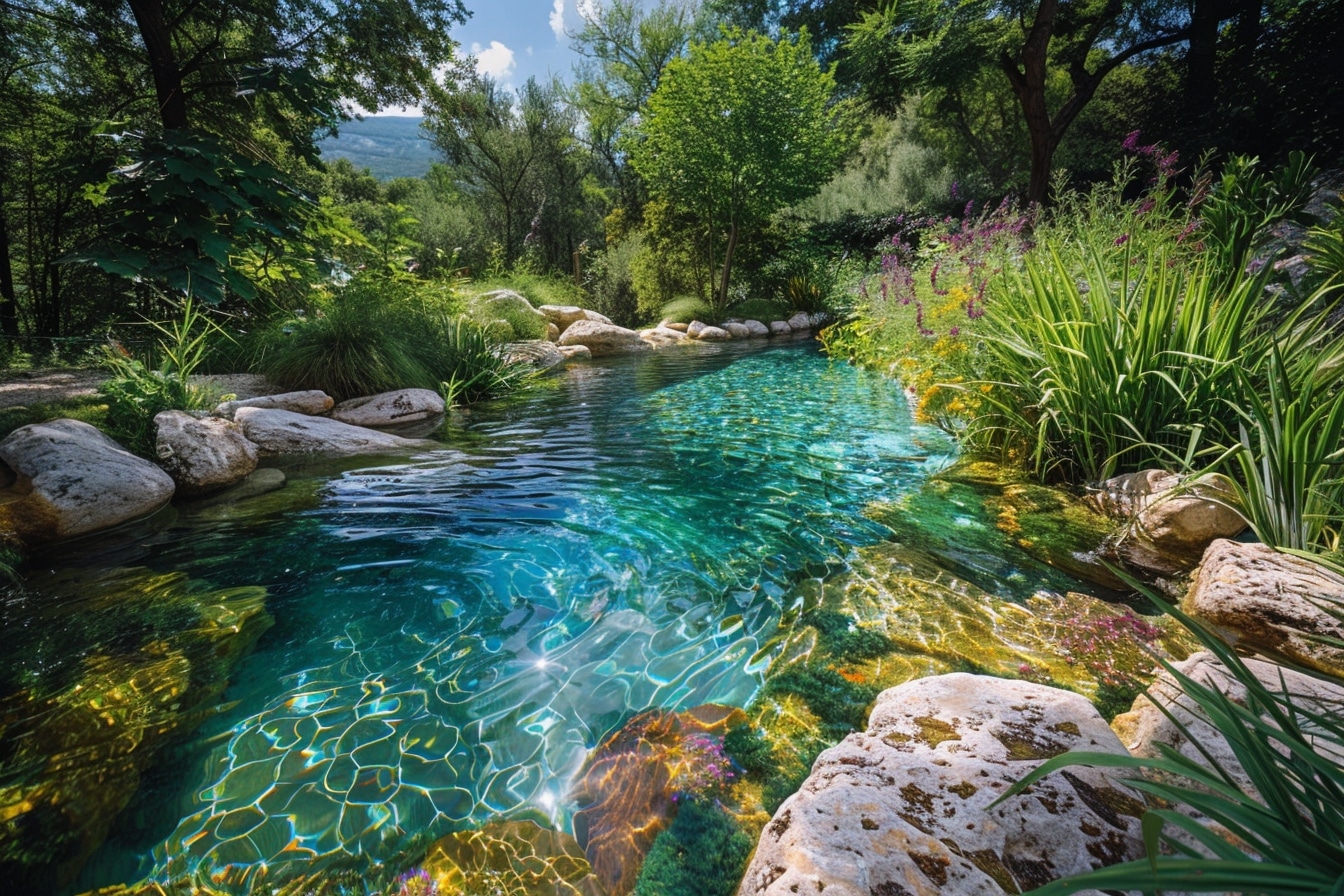 Voici les merveilles cachées de la Drôme provençale: une piscine naturelle près d'Avignon qui vous invite à l'aventure