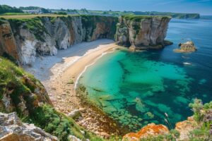 voici pourquoi la plage des Grands Sables en Bretagne est le lieu de vacances idéal pour vous