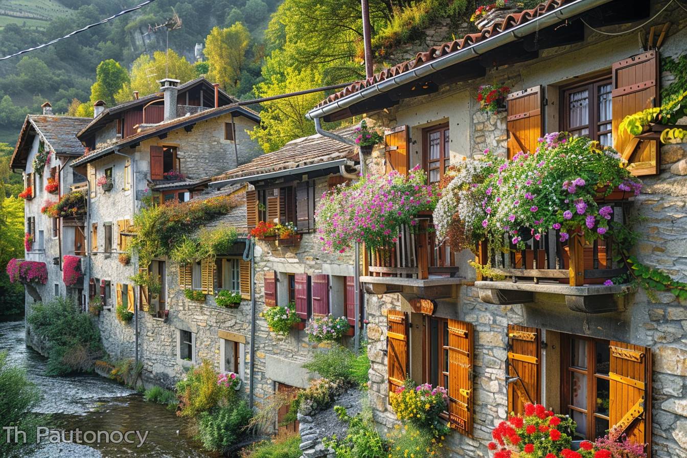 Découvrez le 'Plus Beau Village de France', classé 4ème dans le cœur des Français et qui émerveille chaque visiteur