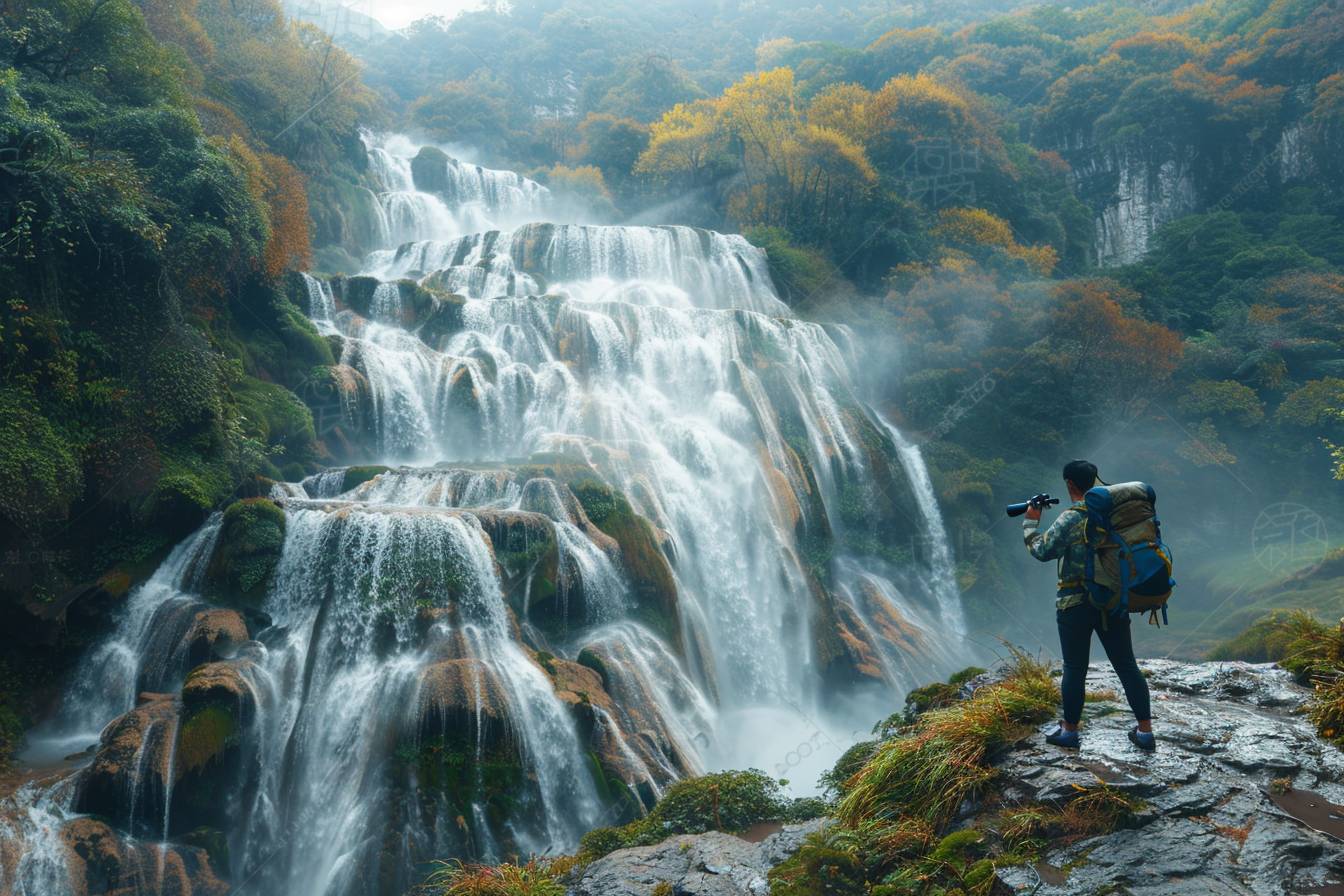Voici comment un randonneur en Chine a découvert que la célèbre cascade des Neuf Dragons était alimentée par un tuyau