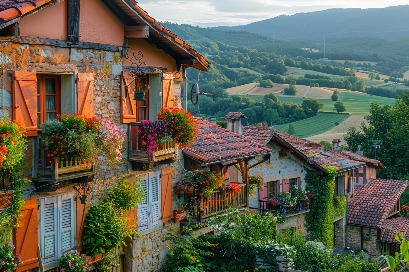 Voici le village de Laloubère : une évasion pittoresque et charmante dans les Hautes-Pyrénées