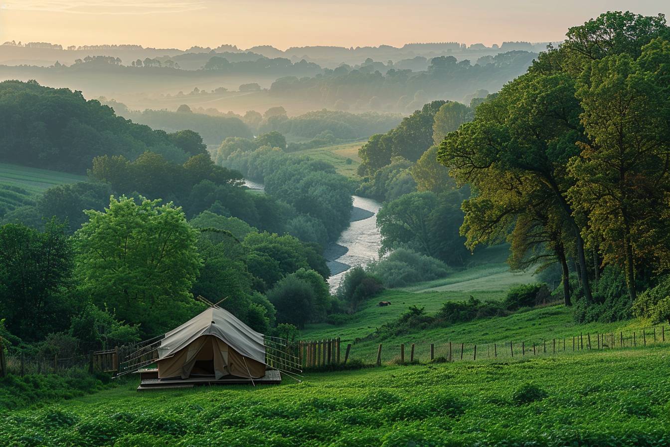 Voici les merveilles cachées de la Normandie : découvrez les meilleurs spots de camping pour un séjour inoubliable