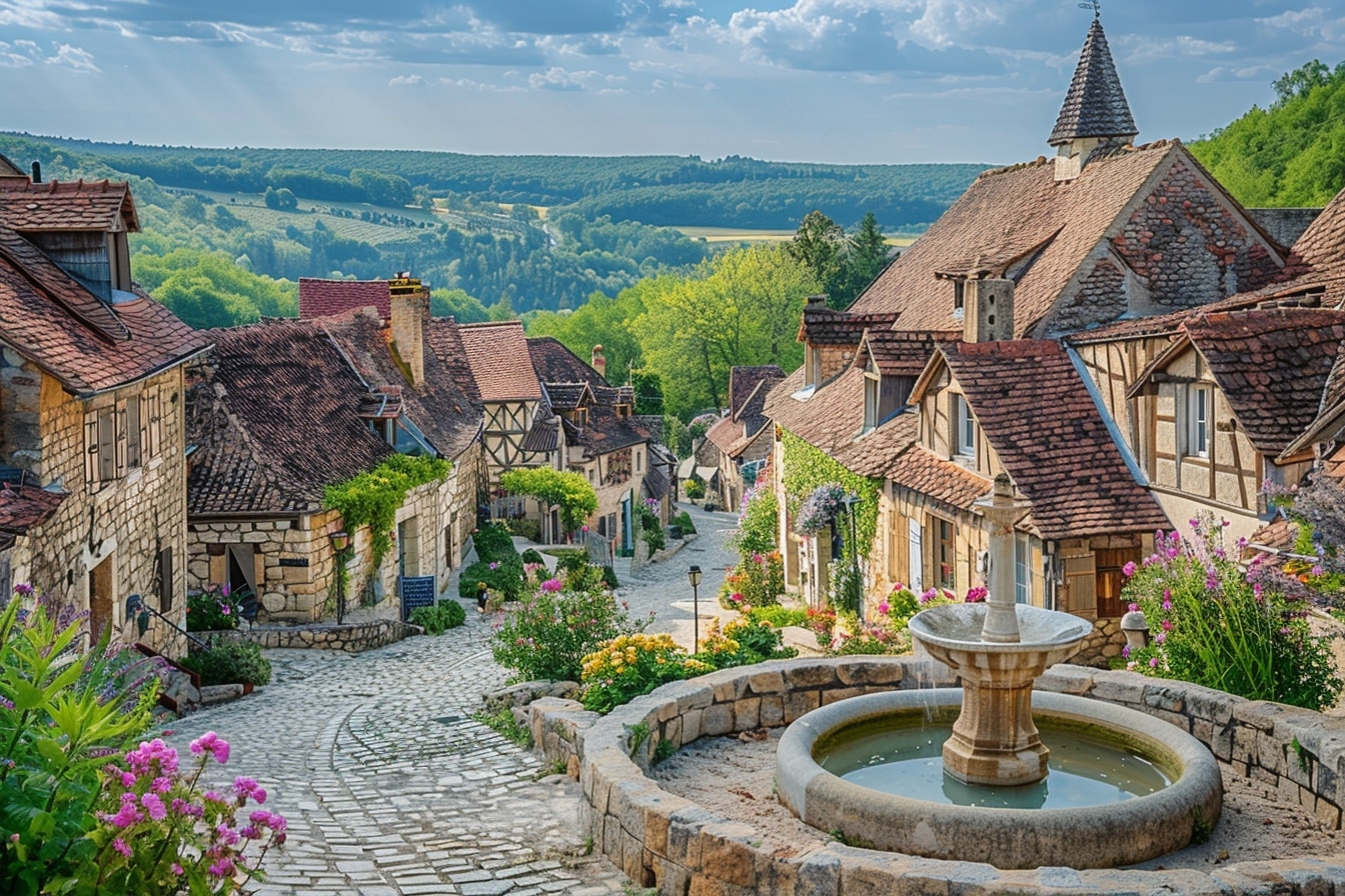 voici les secrets et charmes d'un village médiéval français que vous devez absolument découvrir