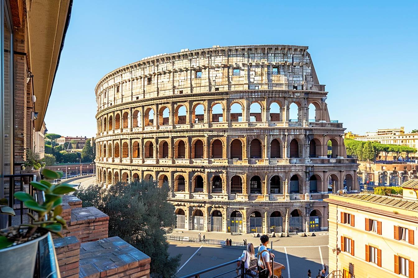 Voici les sept expériences Airbnb incontournables pour une vue magique sur le Colisée à Rome