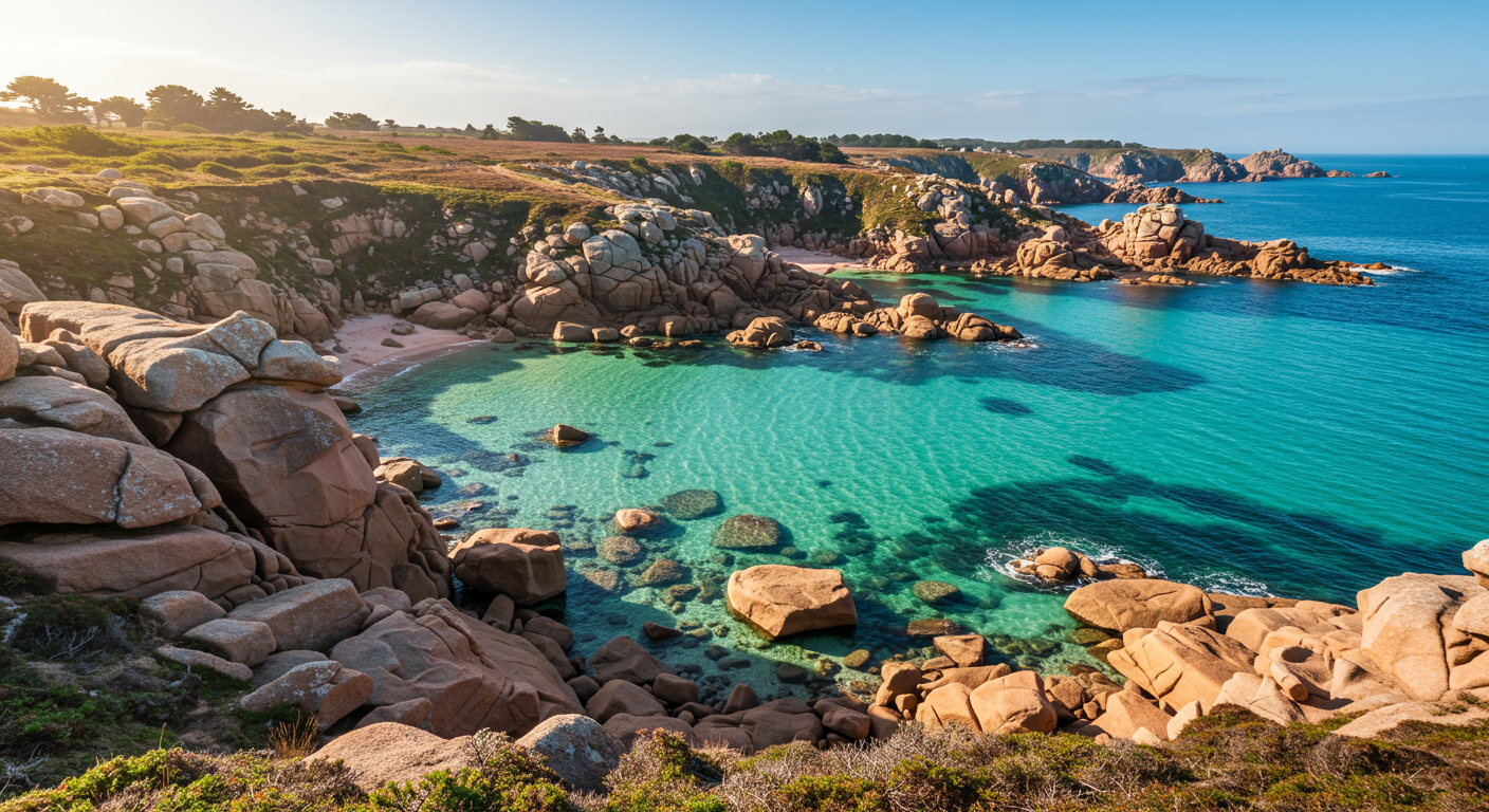 Côte de Granit Rose en Bretagne