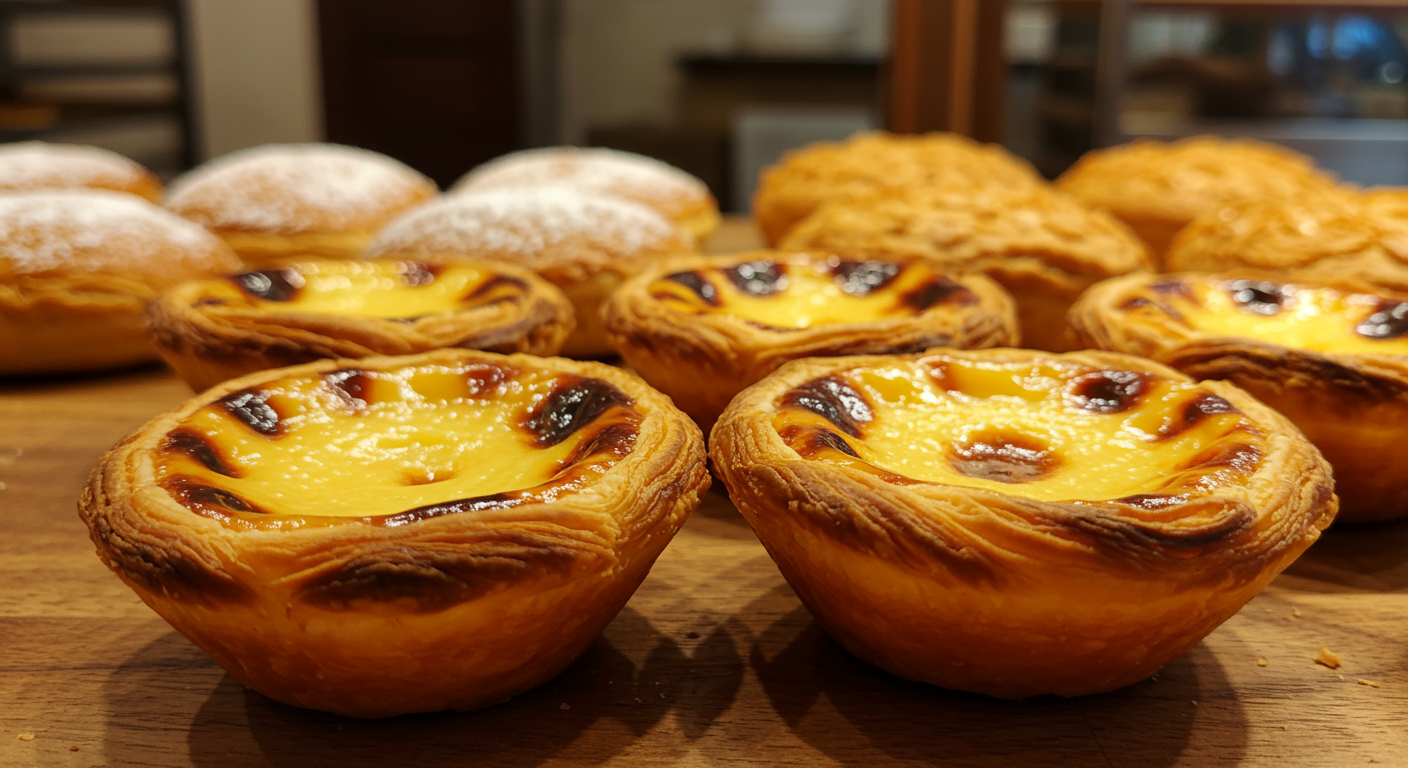 Pastéis de nata traditionnels de Lisbonne