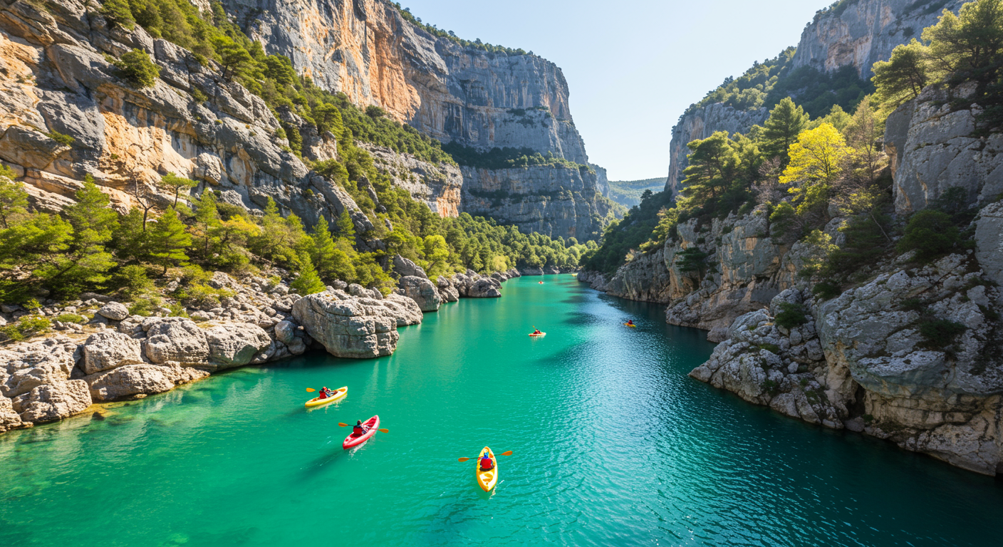 Gorges du Verdon eaux turquoise
